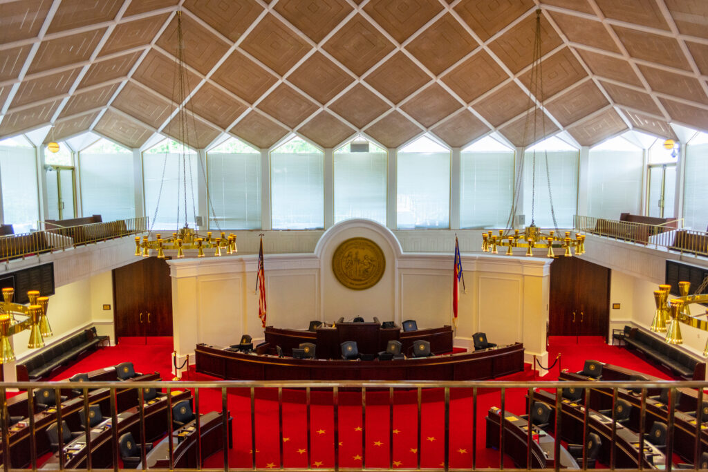 North Carolina State Government Senate Chamber